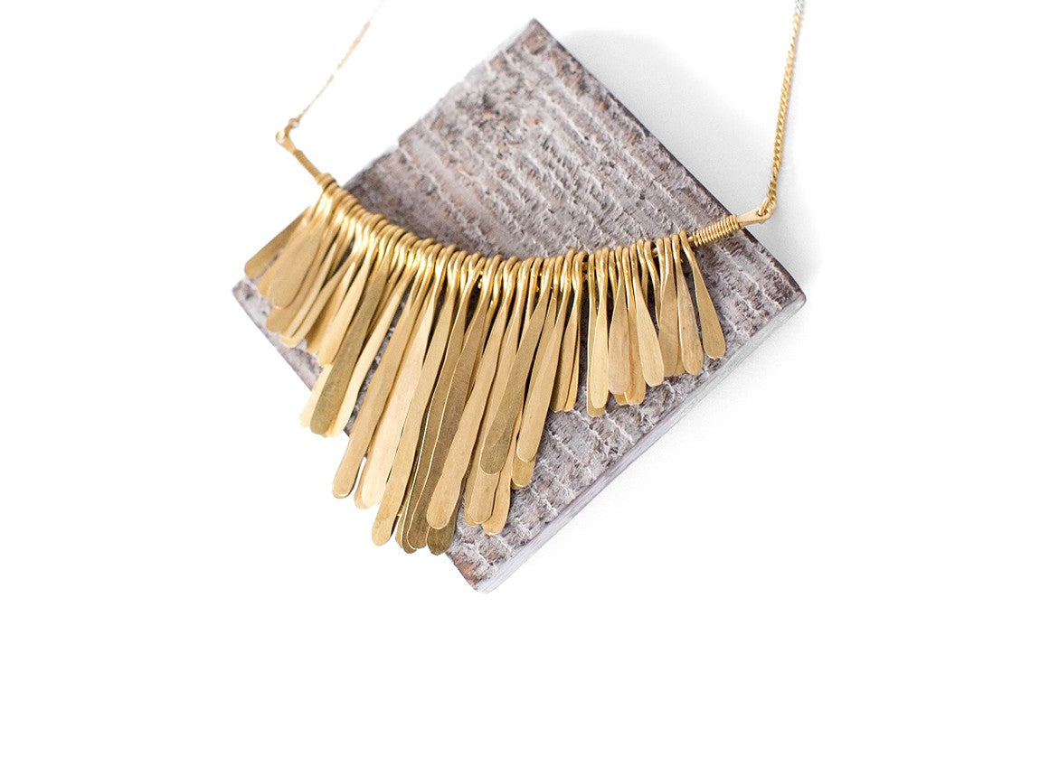 Kenyan Brass Necklace